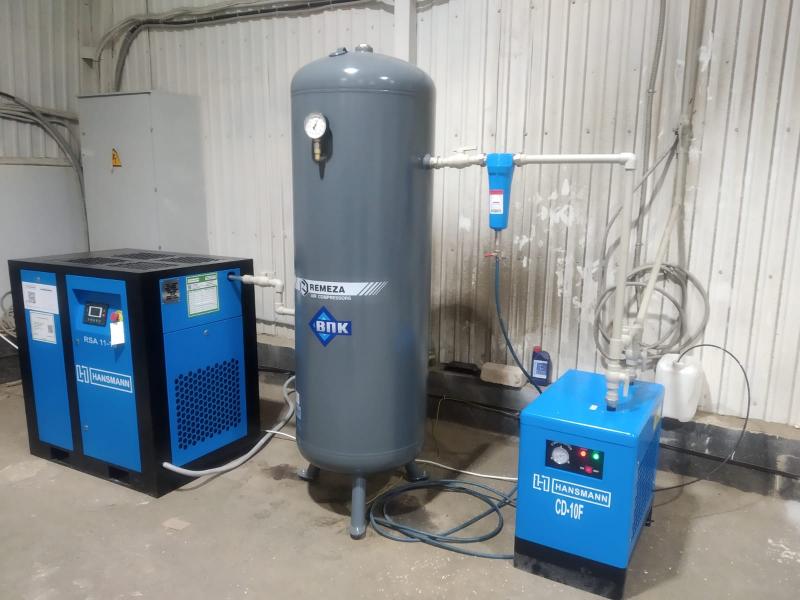 Винтовой компрессор Hansmann RSA 11-10 (Киров)